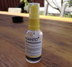 NEU - Asanto air Händedesinfektion 50 ml