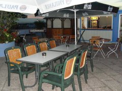 .....da stand es noch, dass Verkaufspavillon